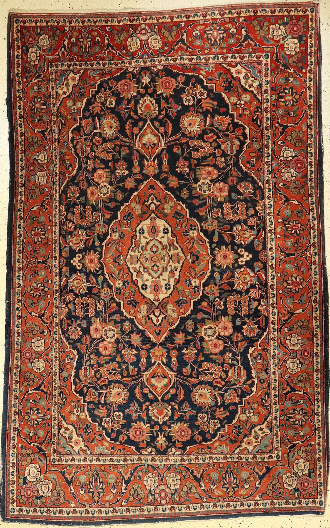 Keschan alt, Persien, um 1920, Wolle auf Baumwolle, ca. 210 x 135 cm, EHZ: 3