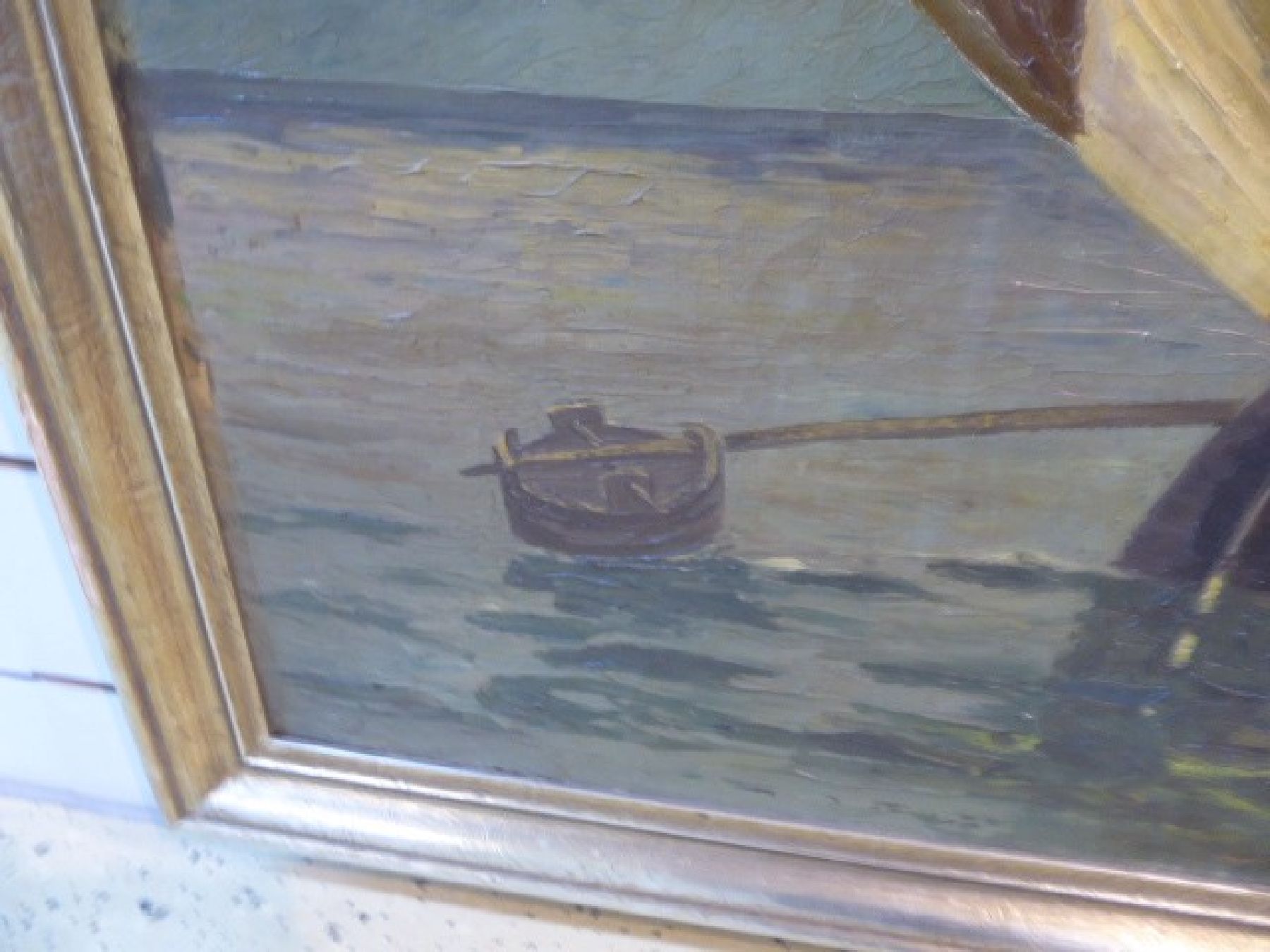 Detail h: Ludwig Dill, 1848 Gernsbach-1940 Karlsruhe, Studium an der Akademie München bei Piloty und Otto Seitz, beeinflußt von Adolf Lier, ...