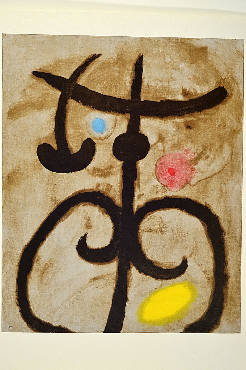 Detail k: Joan Miro, 1893-1983, neun Farblithos aus: Femmes, Text von Claude Simon, Maeght Paris 1965, Blattgr. ca. 56x45cm