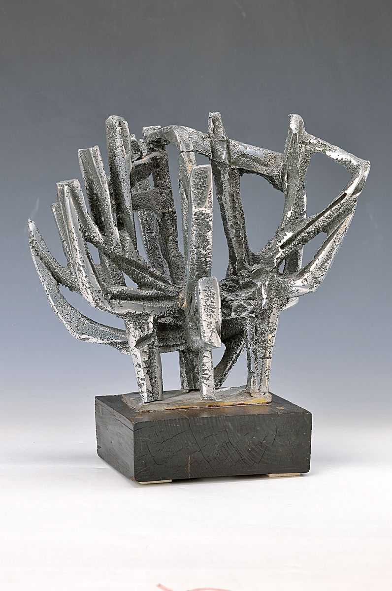 Hans Bruno Fay, 1914 Speyer-1981, bekannter Bildhauer, Sohn des Malers Hanns Fay, zahlreiche Ausst. in der Pfalz und in Spanien, hier: Baum, ...