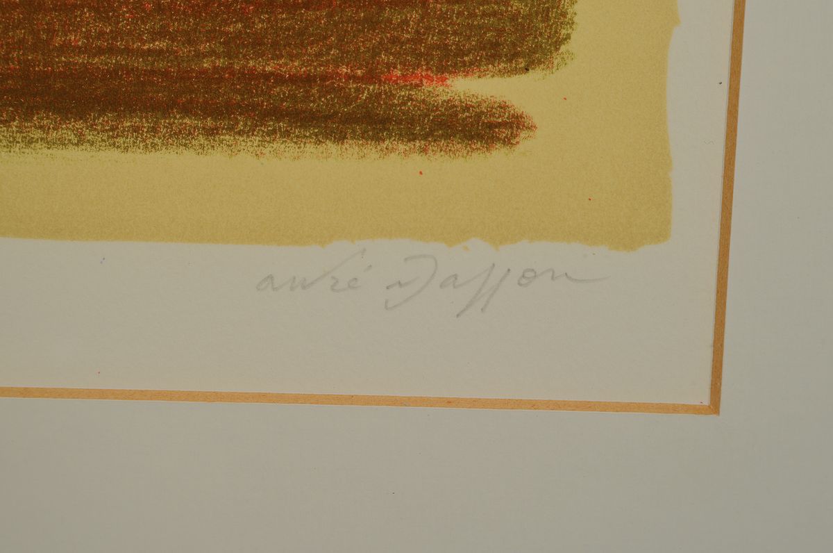 Detail a: Andre Masson, 1896 Balagny-sur-Therain-1987 Paris, bekannter frz. Maler und Grafiker, Teilnahme an der documenta I, II und III, Freund von Joan Miro ...