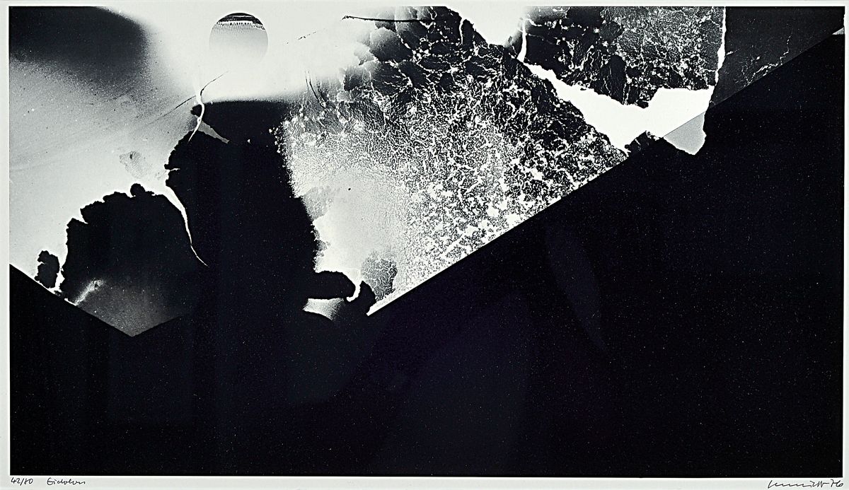 Jürgen Schmidt, geb. 1935 Kaiserslautern, 1970 Pfalz preis für Grafik, 1974 Professur für Fotografik an der Hochschule Kaiserslautern , hier. ...