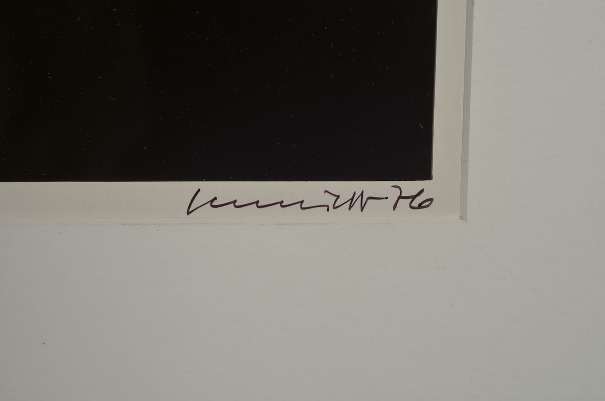 Detail a: Jürgen Schmidt, geb. 1935 Kaiserslautern, 1970 Pfalz preis für Grafik, 1974 Professur für Fotografik an der Hochschule Kaiserslautern , hier. ...