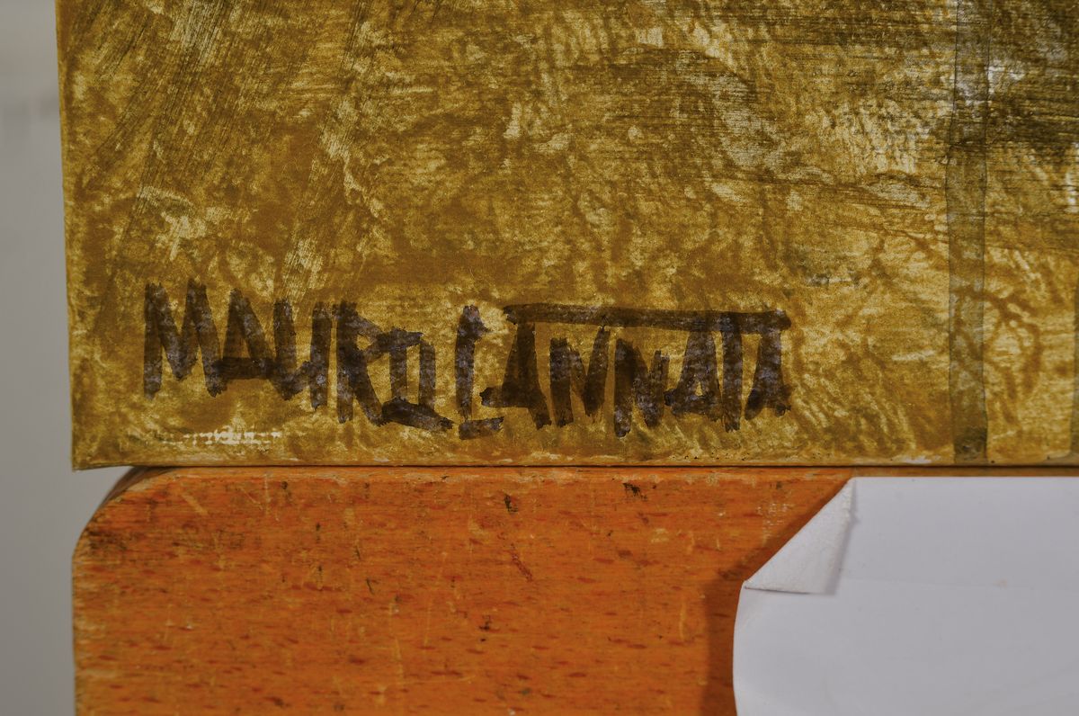 Detail a: Mauro Cannata, Titel:la ragazza, öl/lwd, ca. 70x50 cm