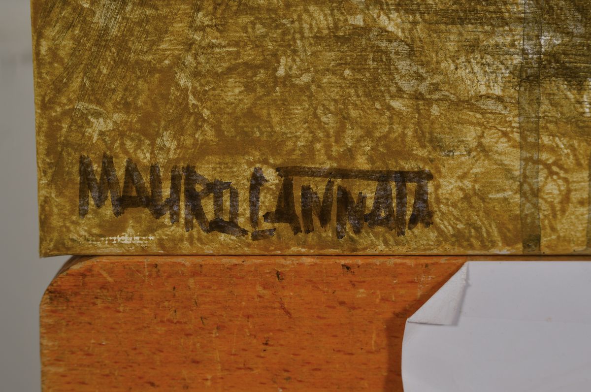 Detail l: Mauro Cannata, Titel:la ragazza, öl/lwd, ca. 70x50 cm