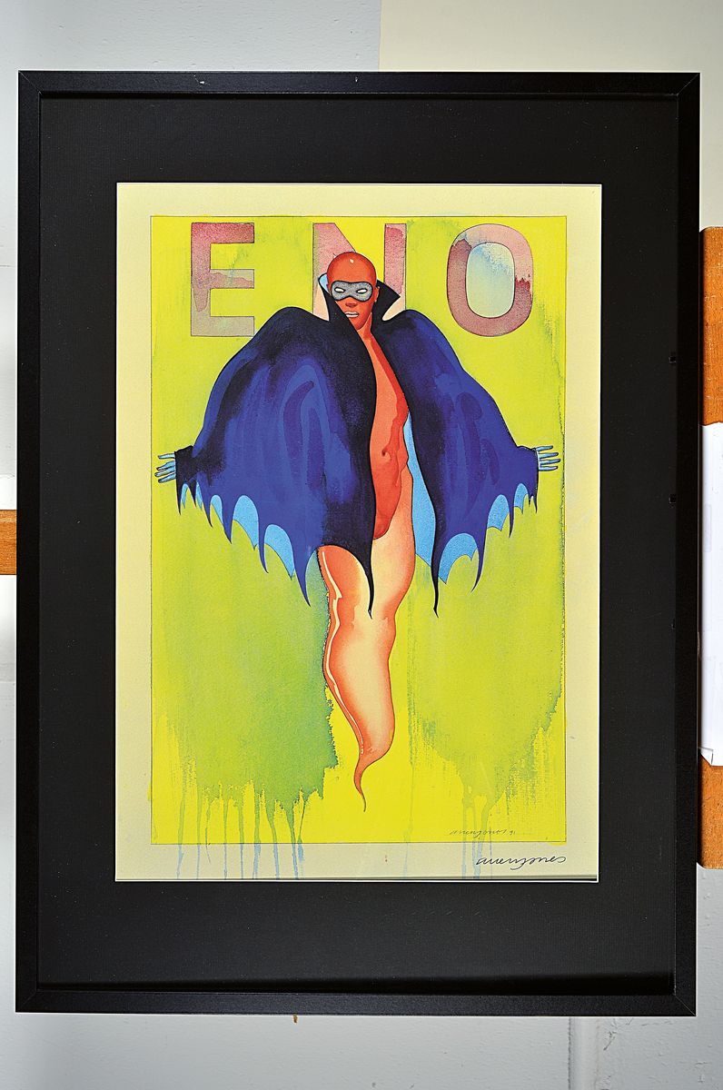Detail k: Allen Jones, geb. 1937, Offsetlitho, handsigniert, nur wenige signierte Exemplare,Hrsg. Galleria D'Arte Maggiore, Bologna, Italien, 1991, 68 x ...