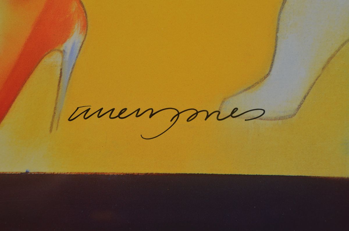 Detail a: Allen Jones, geb. 1937, Offsetlitho, handsigniert, nur wenige signierte Exemplare,Hrsg. Galleria D'Arte Maggiore, Bologna, Italien, 1991, 68 x ...