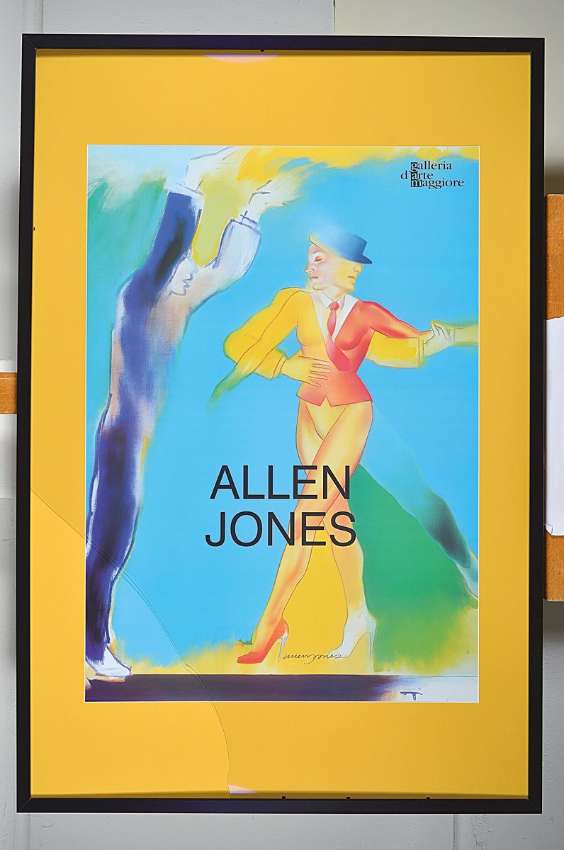 Detail k: Allen Jones, geb. 1937, Offsetlitho, handsigniert, nur wenige signierte Exemplare,Hrsg. Galleria D'Arte Maggiore, Bologna, Italien, 1991, 68 x ...