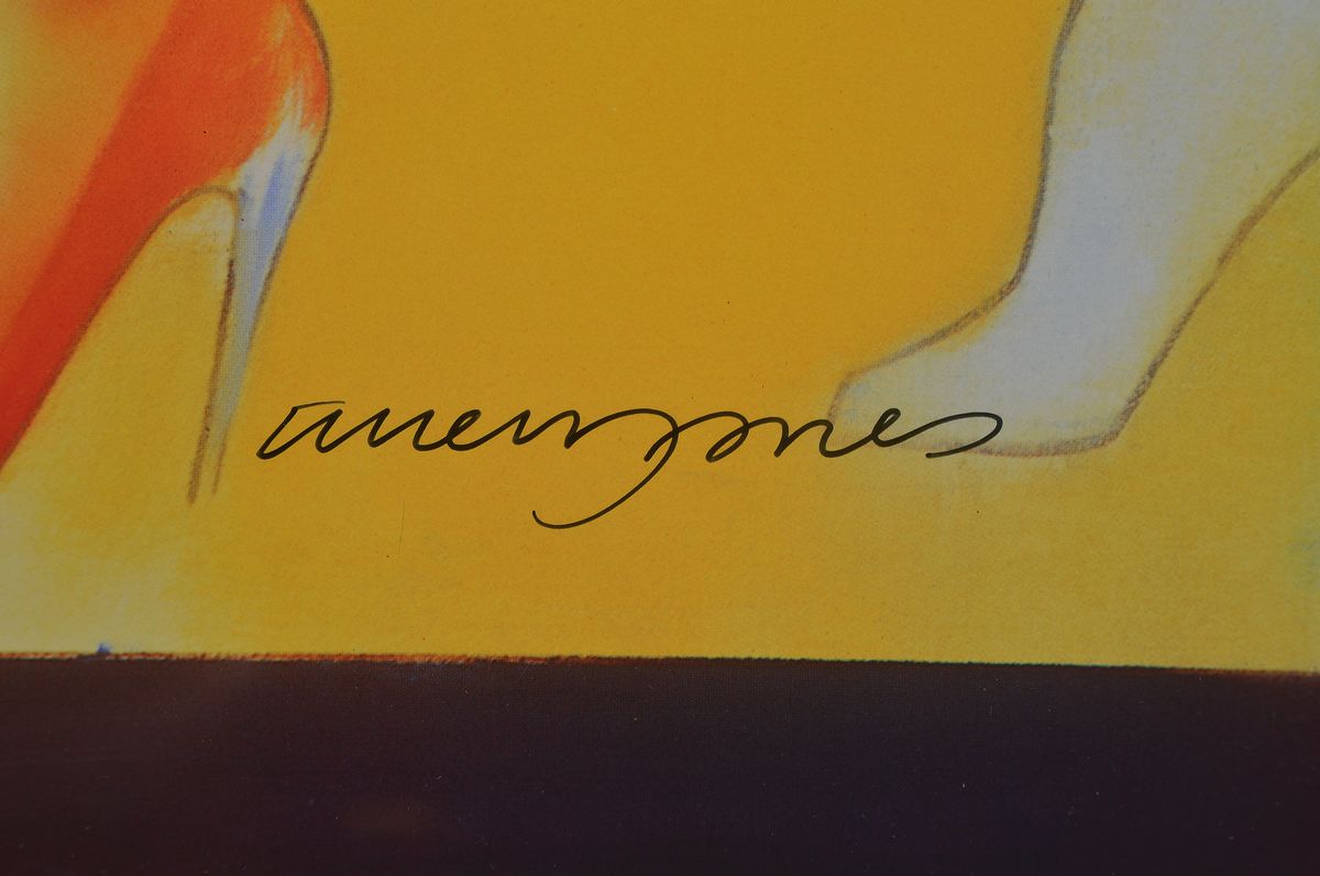 Detail l: Allen Jones, geb. 1937, Offsetlitho, handsigniert, nur wenige signierte Exemplare,Hrsg. Galleria D'Arte Maggiore, Bologna, Italien, 1991, 68 x ...