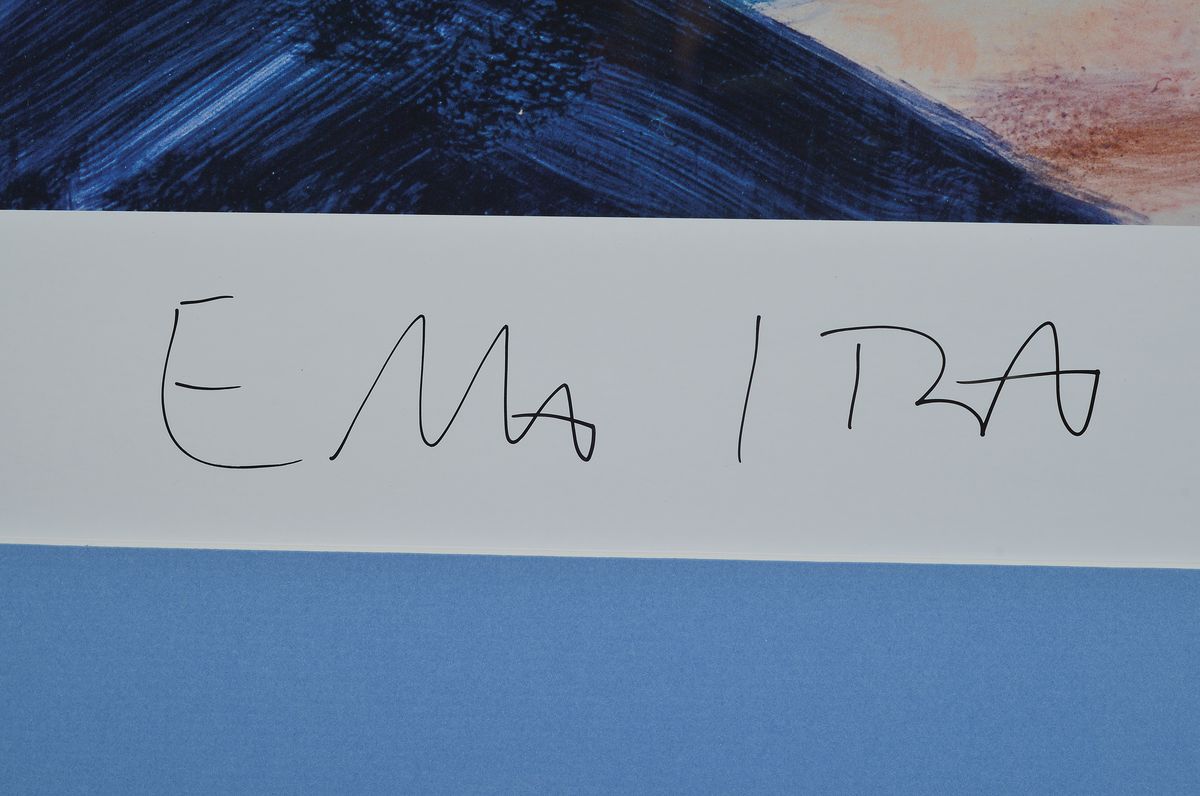 Detail l: Elizabeth Peyton, geb. 1965, Offsetlitho aus 2006, handsigniert, 84x 59.5cm, l. gebrsp.