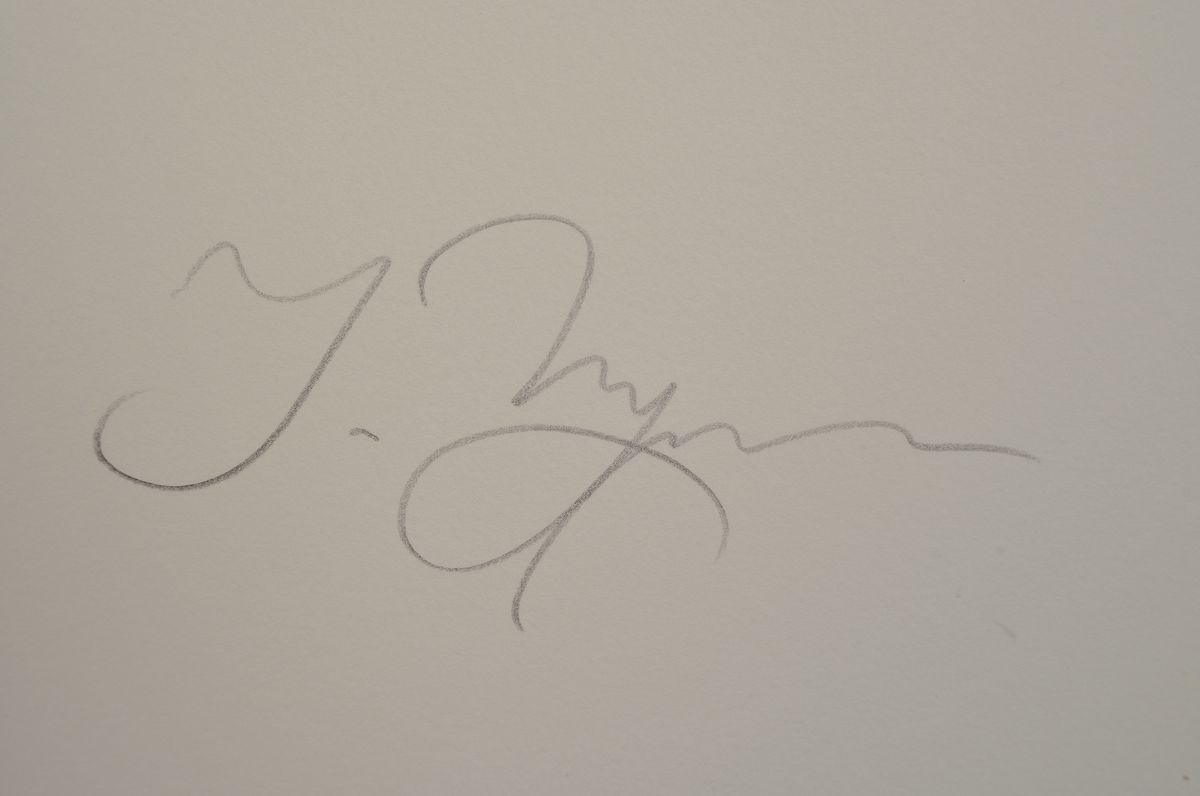Detail a: Tomi Ungerer, 1931-2019, Serigraphie auf dickem Karton, "Ost meets West", aus 1994, handsigniert, 21/35, Blattgröße 84 x 59.5 cm