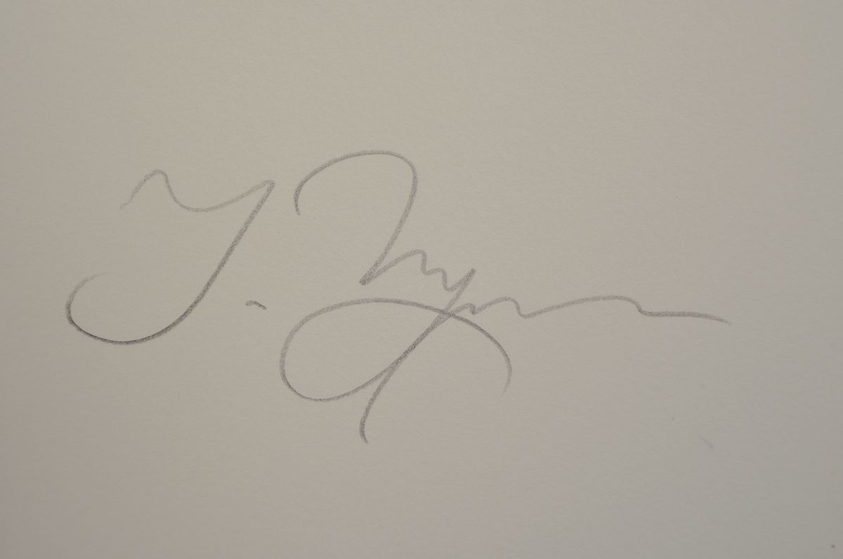 Detail l: Tomi Ungerer, 1931-2019, Serigraphie auf dickem Karton, "Ost meets West", aus 1994, handsigniert, 21/35, Blattgröße 84 x 59.5 cm