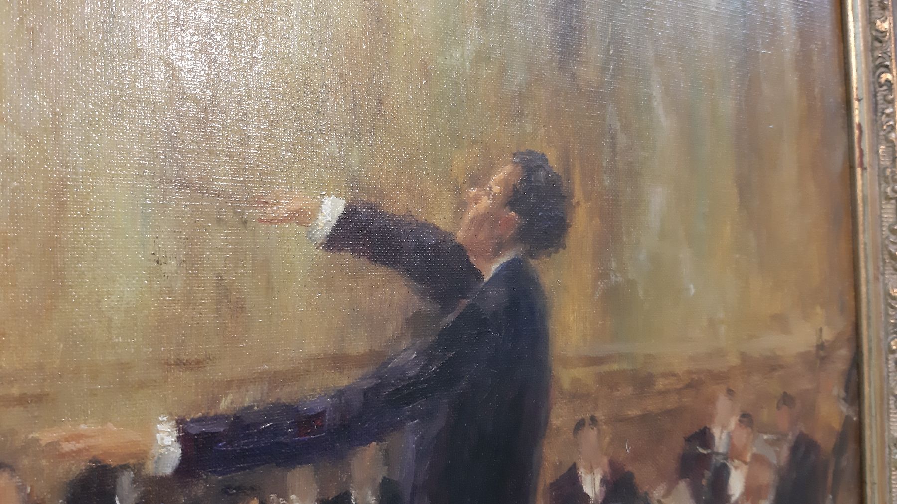 Detail d: Otto Pippel, 1878 Lodz - 1960 Planegg, einer der bekanntesten Spätimpressionisten Süddeutschlands, bekannt für seine Landschafts- und ...