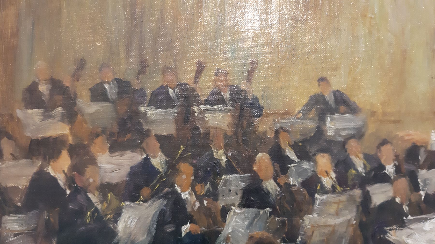 Detail e: Otto Pippel, 1878 Lodz - 1960 Planegg, einer der bekanntesten Spätimpressionisten Süddeutschlands, bekannt für seine Landschafts- und ...