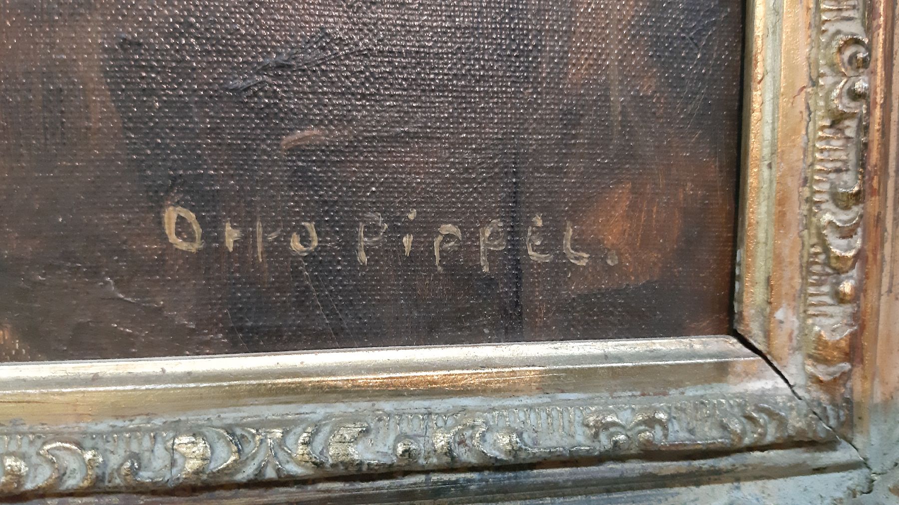 Detail f: Otto Pippel, 1878 Lodz - 1960 Planegg, einer der bekanntesten Spätimpressionisten Süddeutschlands, bekannt für seine Landschafts- und ...