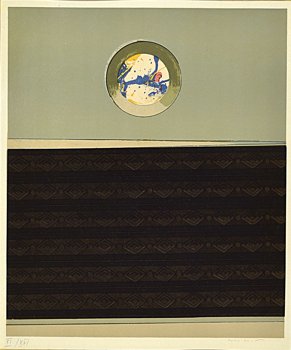Max Ernst, 1891 Brühl bis 1976 Paris, Farblithographie, handsigniert und num. XI/XVI, PP., 43 x 37 cm, Rahmen: 80 x 63 cm