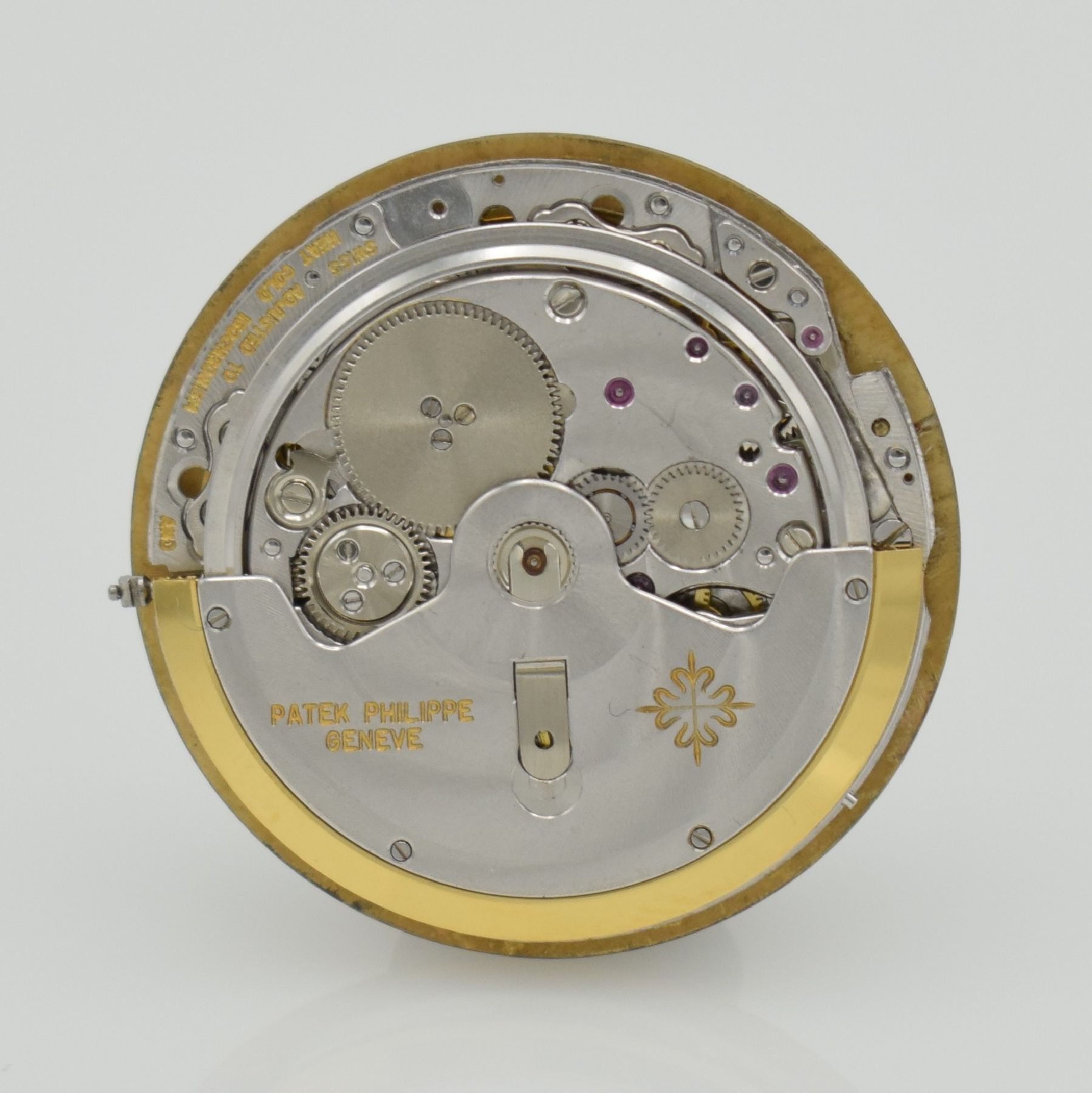 Detail j: PATEK PHILIPPE hochfeine & seltene Herrenarmbanduhr "Jumbo" Nautilus Ref. 3700/11 Design von Gerald Genta in GG 750/000 mit original ...