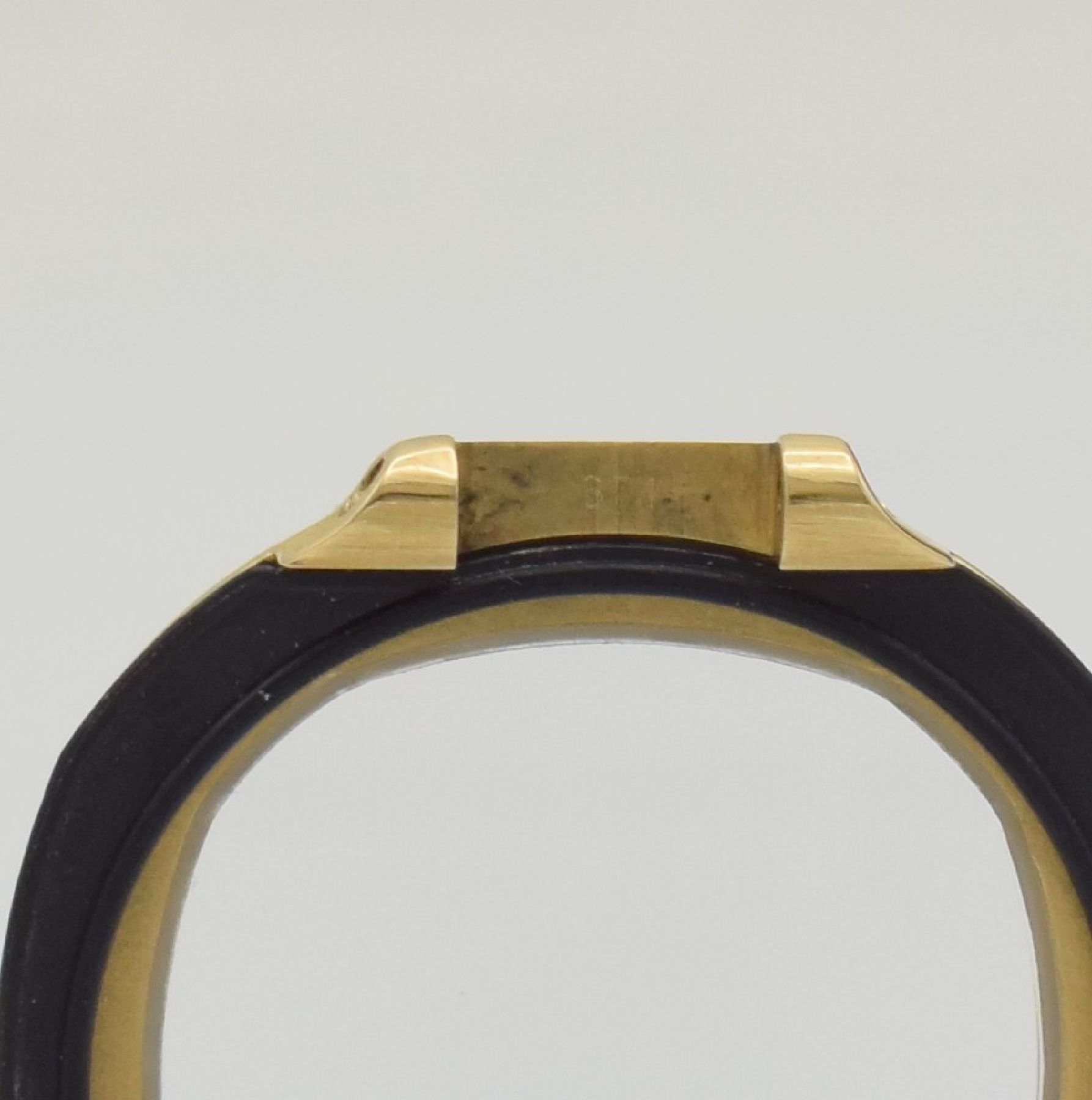 Detail o: PATEK PHILIPPE hochfeine & seltene Herrenarmbanduhr "Jumbo" Nautilus Ref. 3700/11 Design von Gerald Genta in GG 750/000 mit original ...