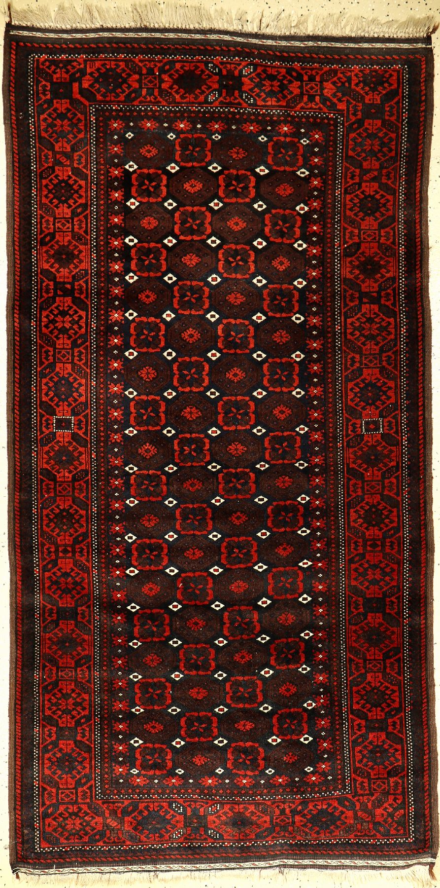 Feiner Belutsch alt, Persien, um 1920, Wolle auf Wolle, ca. 210 x 107 cm, Mina-Khani,EHZ: 2