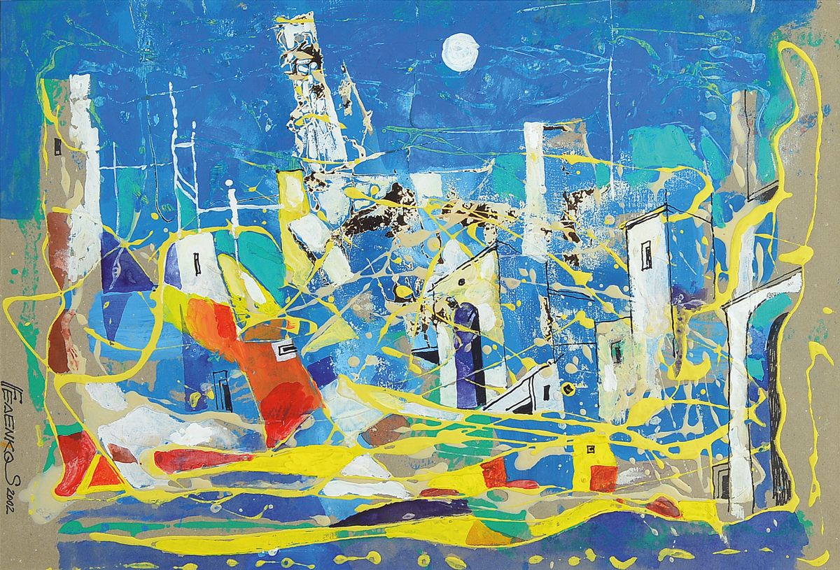 Sergej Fedenko, geb. 1962 Dneprpetrowsk, nach Abschluß der Kunsthochschule seit 1986 in St. Petersburg ansässig, seit 1995 dort auch als ...