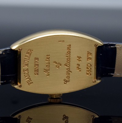 26049656b - FRANCK MULLER Armbanduhr Cintrée Curvex Sondermodell World Wide "Afrika" in RoseG 750/000
