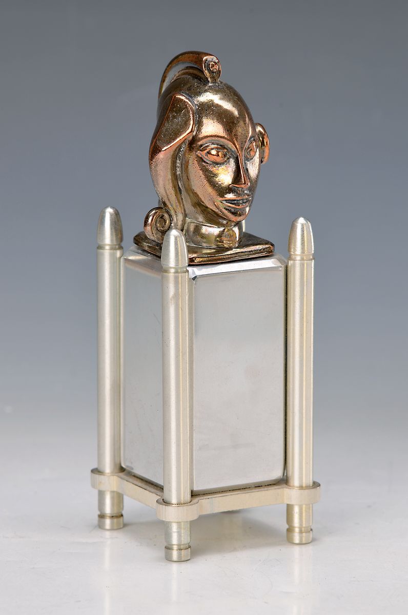 Konvolut aus 5 Skulpturen auf Parfumflakon, aus der Serie " Les Beaux Arts", je mit Zertifikat