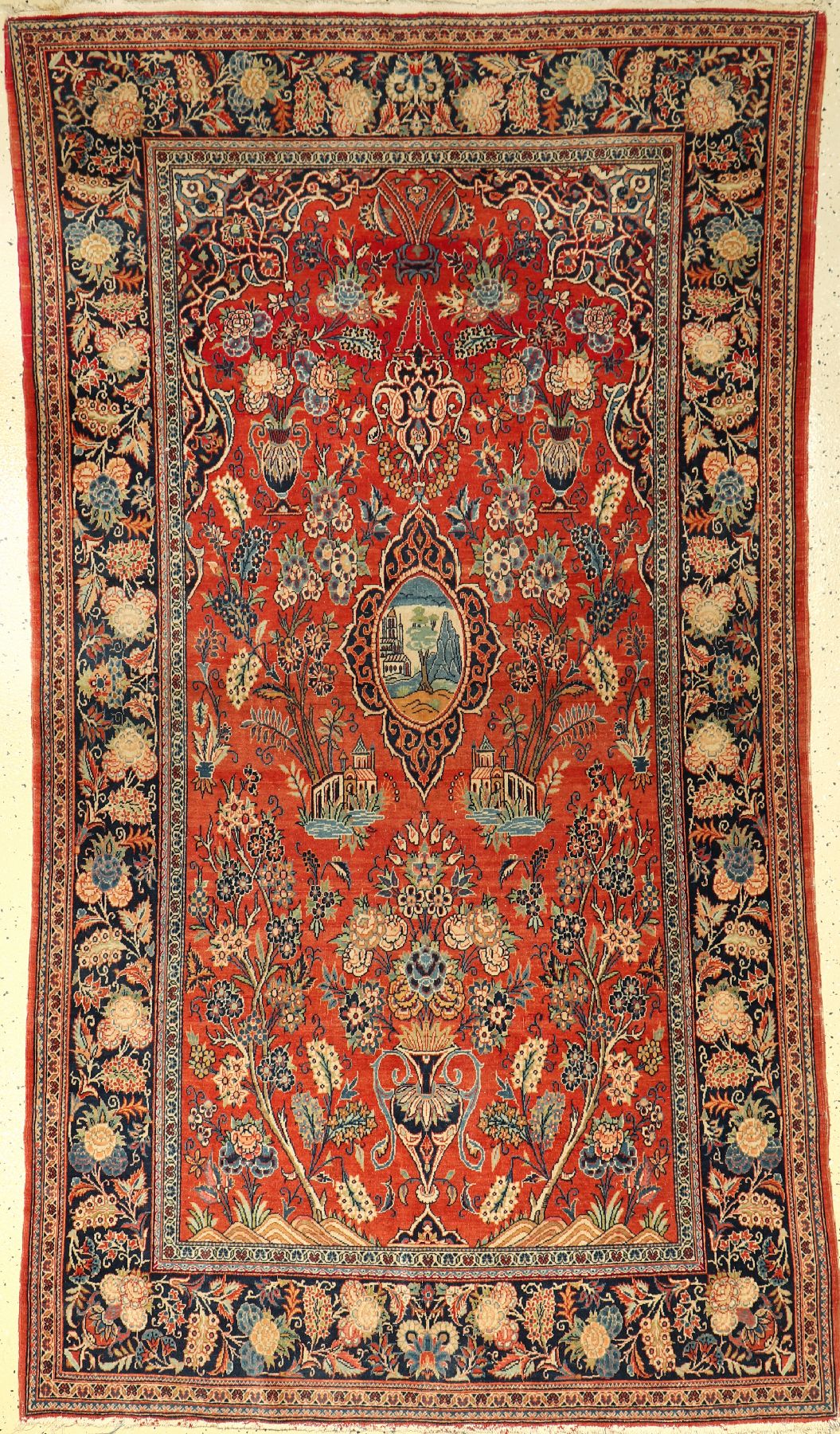 Keschan Kork alt, Persien, um 1940, Korkwolle, ca. 228 x 127 cm, EHZ: 3