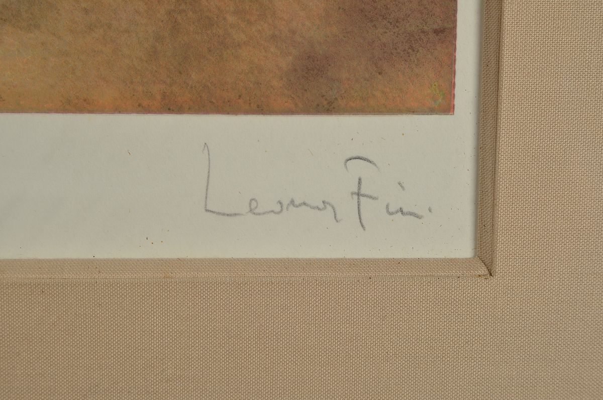 Detail n: Leonor Fini, 1907-1996, 5 Farblithographien,davon drei aus der Reihe Visages (1x unsign., gerahmt, 1x signiert, num. 273/275, gerahmt, 1x signiert ...