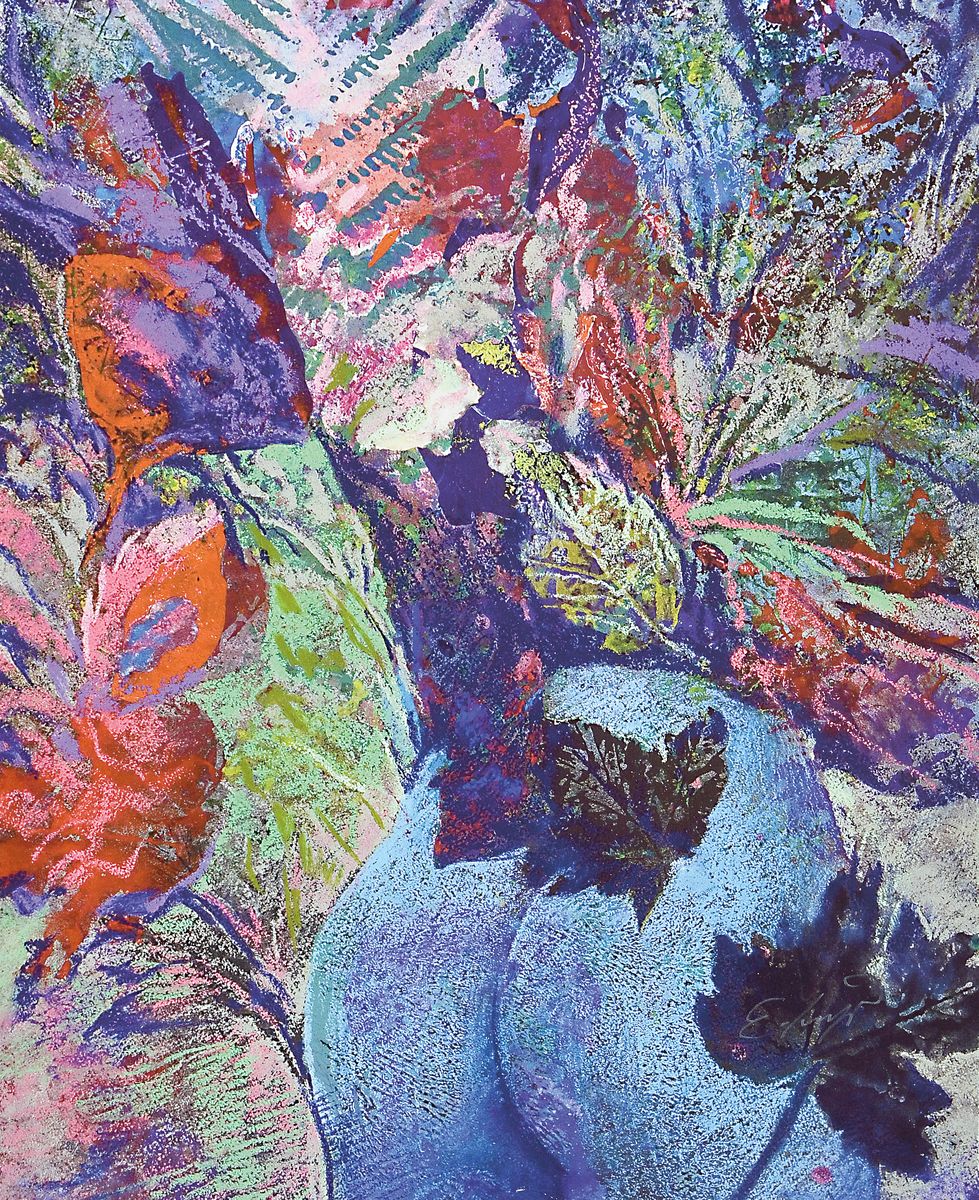 Ernst Fuchs, 1930-2015, Giclee druck auf Lwd, handsigniert und num. 286/300, ca. 68x55cm, R.