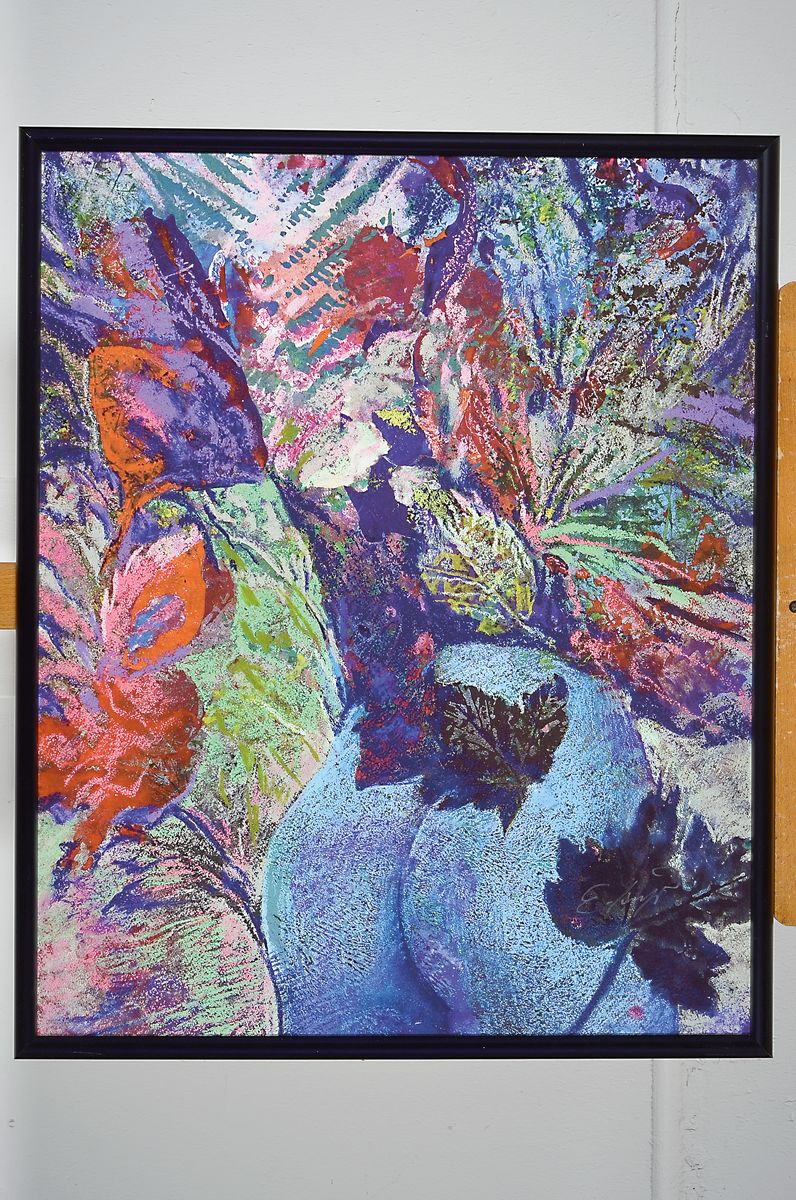 Detail k: Ernst Fuchs, 1930-2015, Giclee druck auf Lwd, handsigniert und num. 286/300, ca. 68x55cm, R.