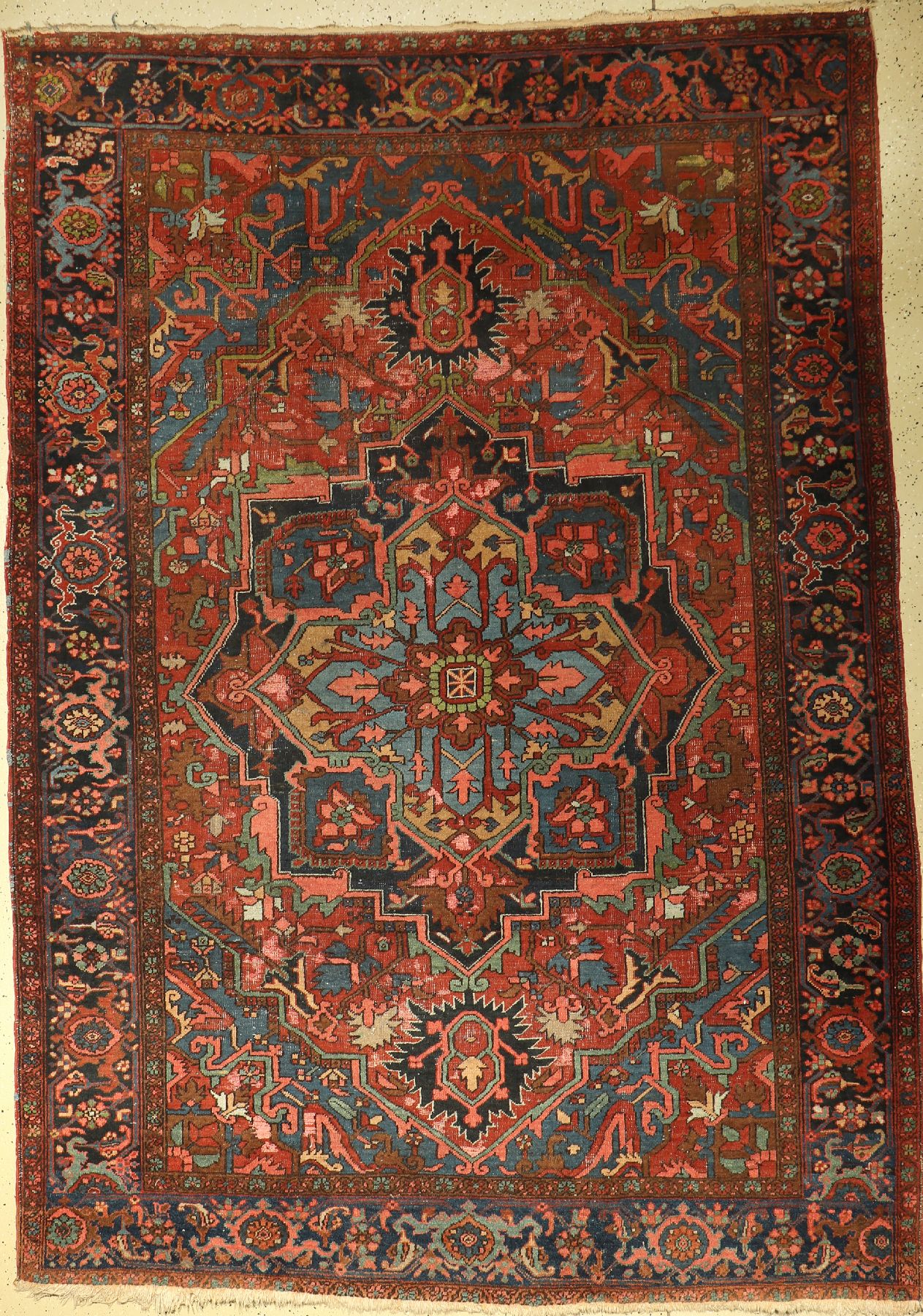 Heriz alt, Persien, um 1920, Wolle auf Baumwolle, ca. 318 x 225 cm, EHZ: 4