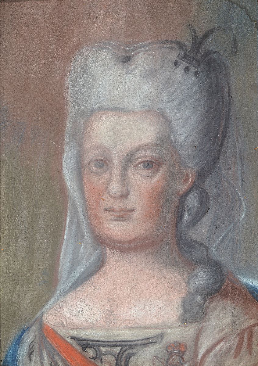 Paar Porträtdarstellungen, süddeutsch, um 1780/90, Porträt von Carl Theodor Kurfürst von der Pfalz und Bayern, sowie Herzog von Jülich-Berg und ...