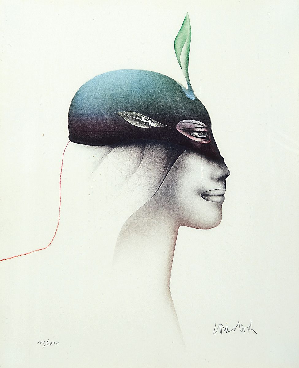 Paul Wunderlich, 1927-2010, 2 Farblithographien, handsigniert und num. 192/1000, ca. 34x27cm, u.Gl., R. ca. 53x44cm