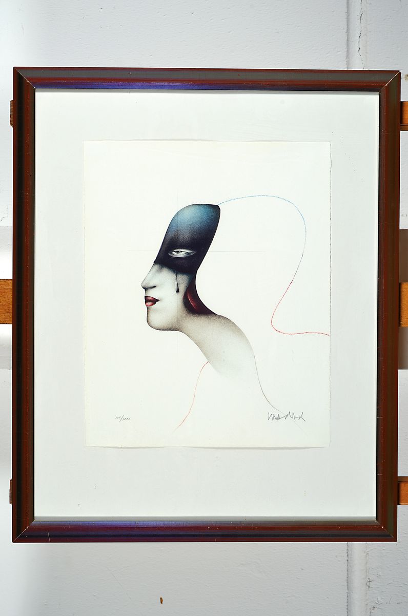 Detail l: Paul Wunderlich, 1927-2010, 2 Farblithographien, handsigniert und num. 192/1000, ca. 34x27cm, u.Gl., R. ca. 53x44cm