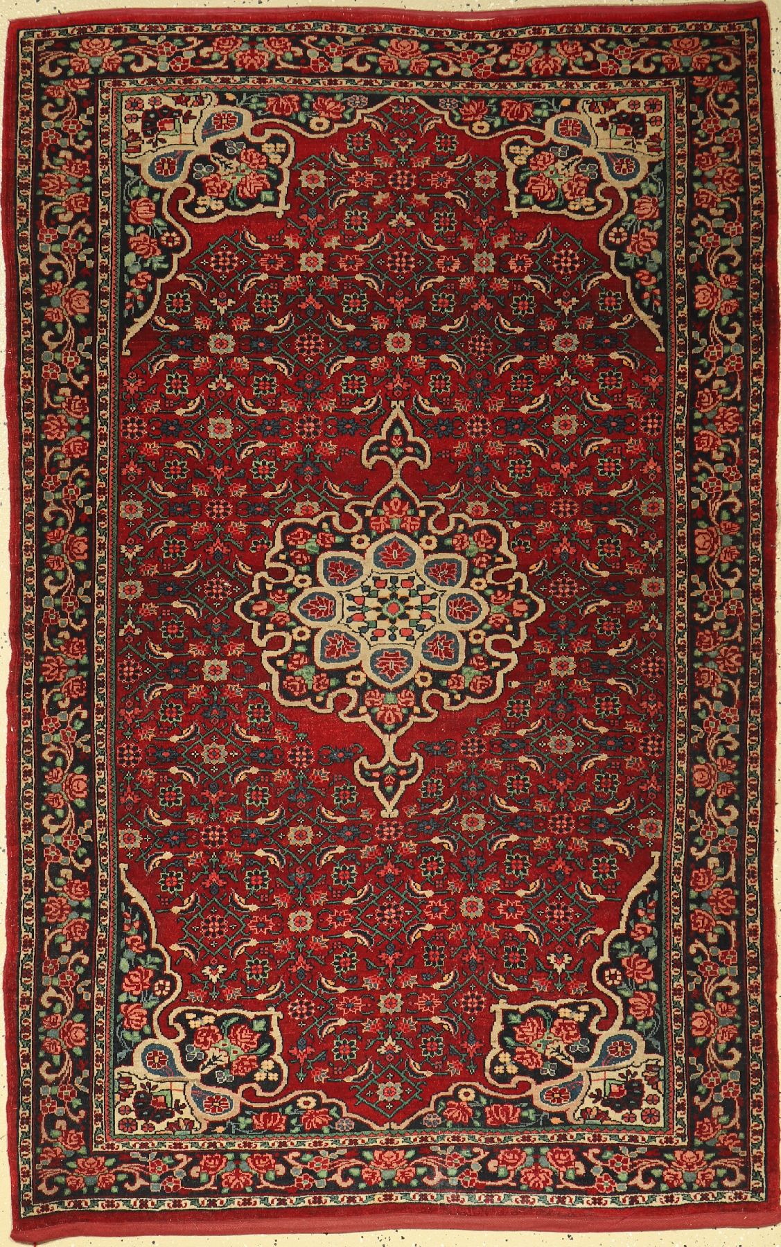 Bidjar alt, Persien, ca. 40 Jahre, Wolle auf Baumwolle, ca. 176 x 110 cm, EHZ: 3 (keineFransen)