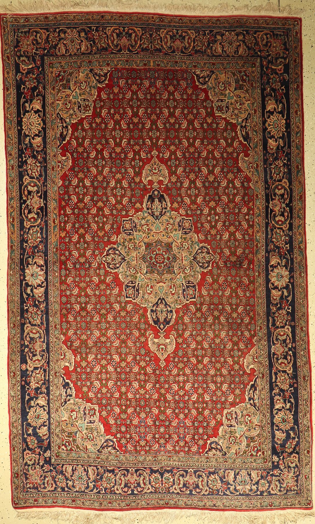 Bidjar alt, Persien, ca. 60 Jahre, Wolle auf Baumwolle, ca. 283 x 173 cm, EHZ: 2-3