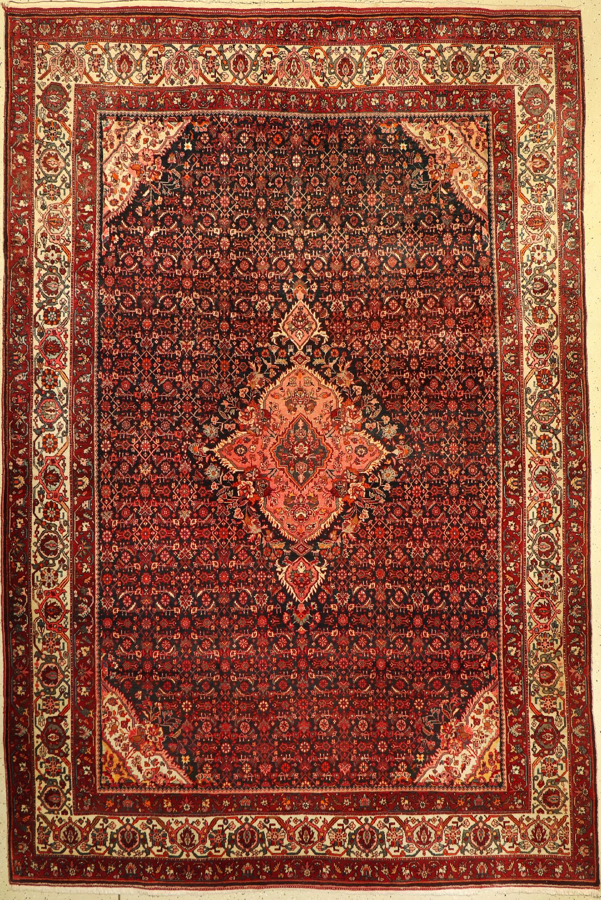Bidjar, Persien, ca. 60 Jahre, Wolle auf Baumwolle, ca. 335 x 225 cm, EHZ: 2