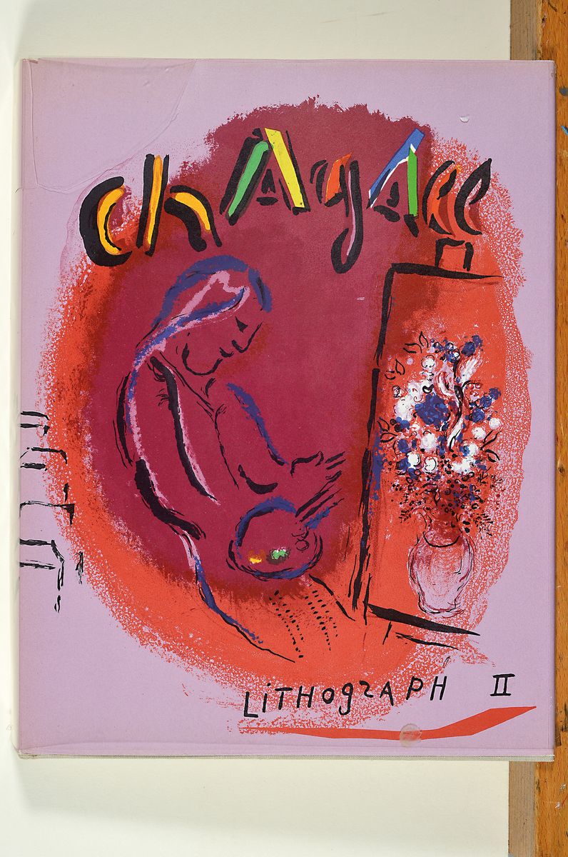 Detail k: Marc Chagall (1887-1985), Lithogaph II (1957- 1962), von Fernand Mourlot, Verlag Andre Sauret Monte Carlo, mit 8 von 11 orig. Lithographien, ...