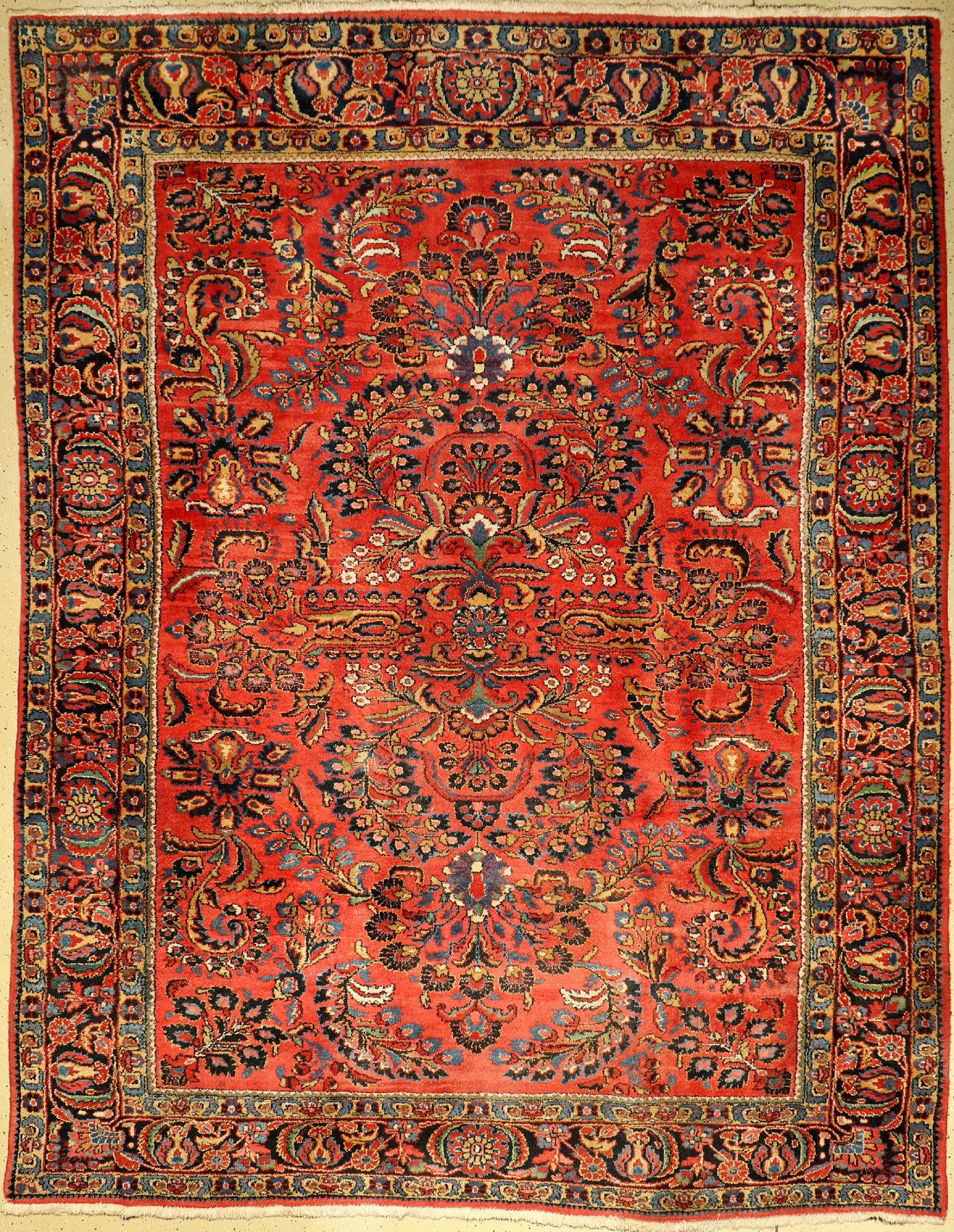 Mehraban, Persien, um 1940, Wolle auf Baumwolle, ca. 353 x 276 cm, EHZ: 2-3