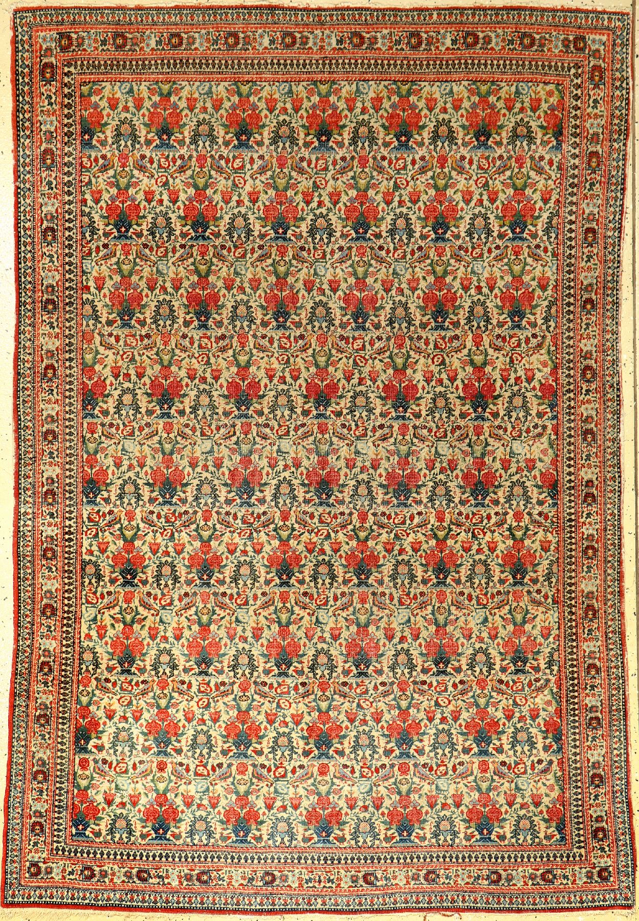 Teheran alt, Persien, um 1930, Wolle auf Baumwolle, ca. 201 x 126 cm, EHZ: 4