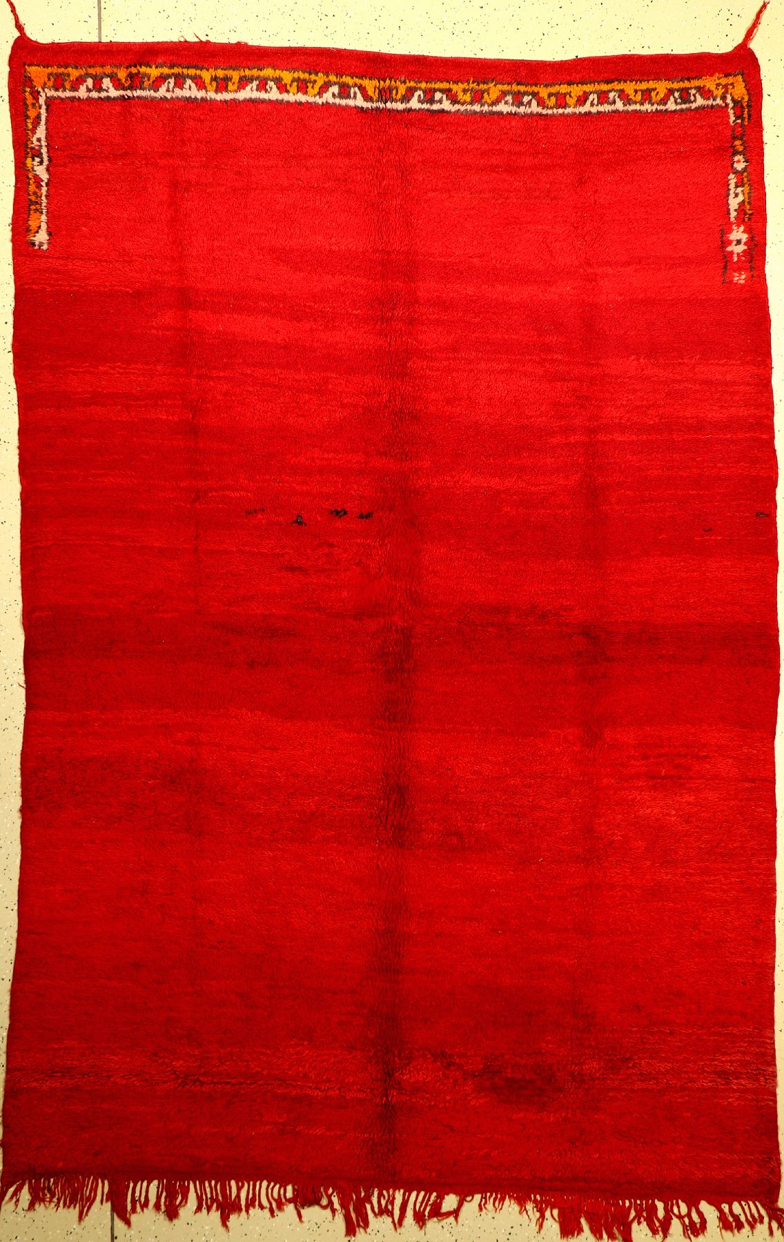 Marokko alt, um 1970, Wolle auf Wolle, ca. 262 x 176 cm, dekorativ, EHZ: 2