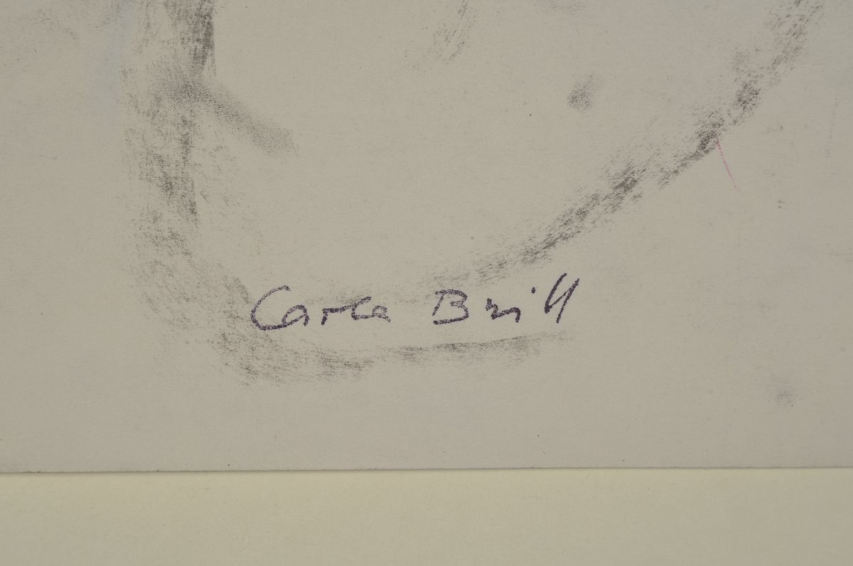 Detail d: Carla Brill, 1906 Frankfurt-1994, Deutsche Bildhauerin, Malerin und Zeichnerin, Studium an der Kunstgewerbeschule Frankfurt am Main, später ...