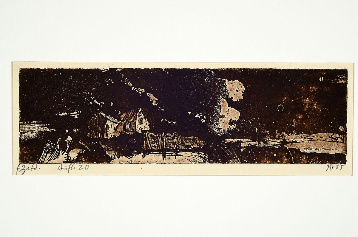Detail m: Horst Janssen, 1929-1995, Konvolut aus 6 Radierungen, handsign., je dat. 85, PP, je gesamt ca. 30x40 cm, Bei manchen Flecken zusehen