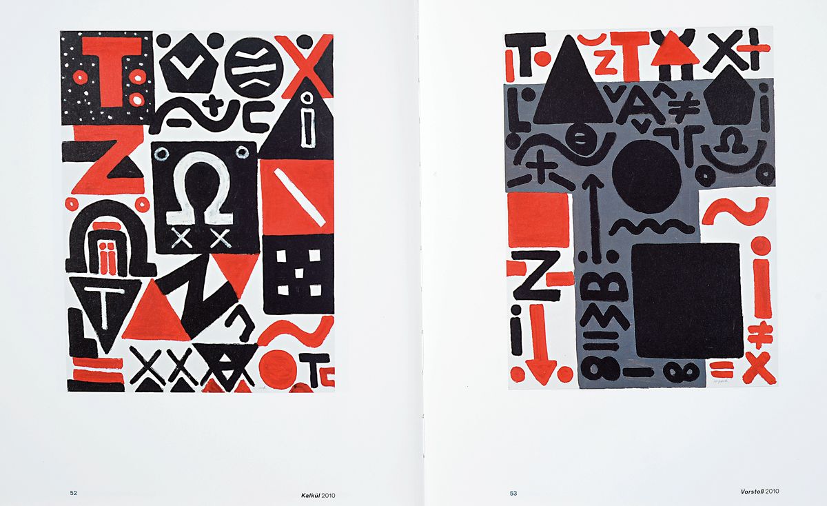 Detail c: A.R. Penck, geb. 1939 Dresden-2017 Zürich, Ausstellungskatalog , Buch ca. 26x20 cm