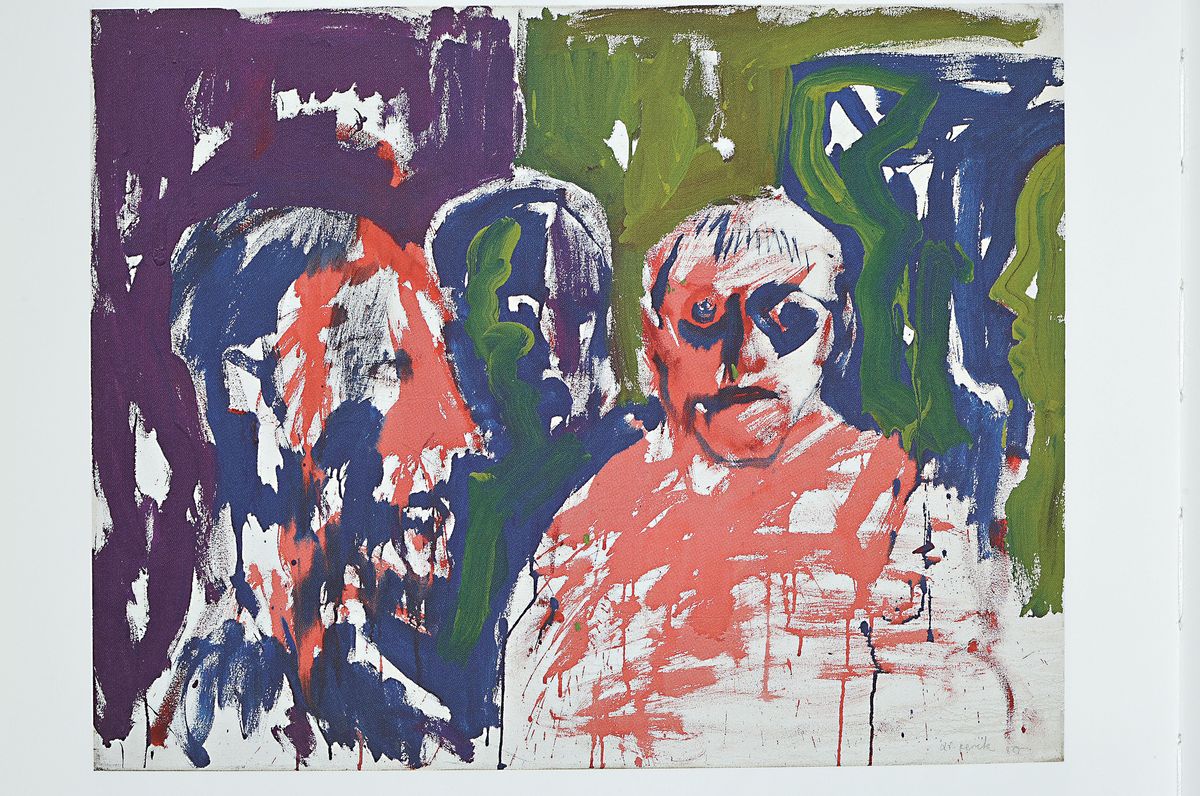 Detail l: A.R. Penck, geb. 1939 Dresden-2017 Zürich, Ausstellungskatalog , Buch ca. 26x20 cm