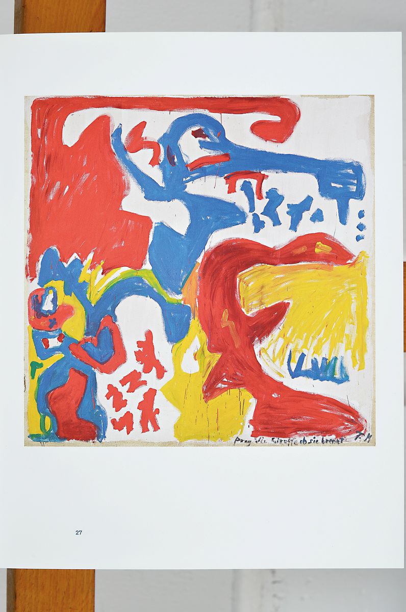 Detail m: A.R. Penck, geb. 1939 Dresden-2017 Zürich, Ausstellungskatalog , Buch ca. 26x20 cm
