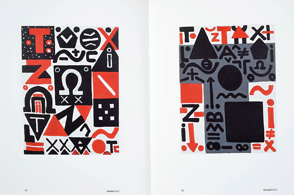 Detail n: A.R. Penck, geb. 1939 Dresden-2017 Zürich, Ausstellungskatalog , Buch ca. 26x20 cm