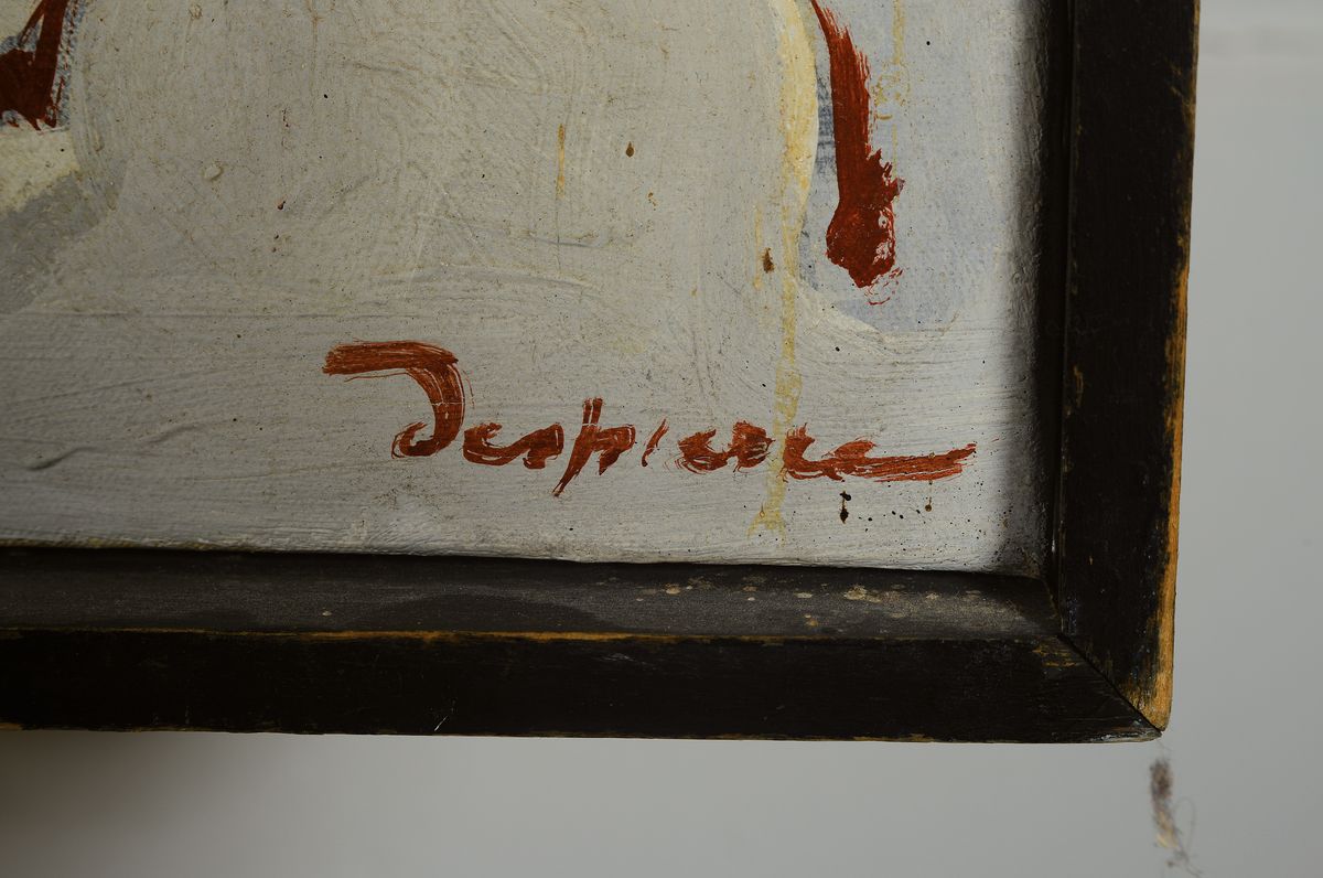 Detail a: Jacques Despierre, 1912 Saint Etienne - 1995 Paris, französischer Maler, 9 Pferdedarstellungen, rückseitig signiert und betitelt "9 ...