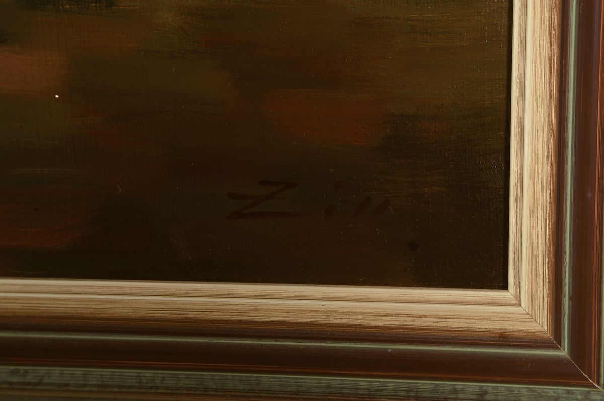 Detail a: Rudolf Gerhard Zill, geb. 1913 Leipzig, Studium an der Kunstakademie in Leipzig, ausgebildet von den Professoren Horst Schulze und W. Thiemann, in ...