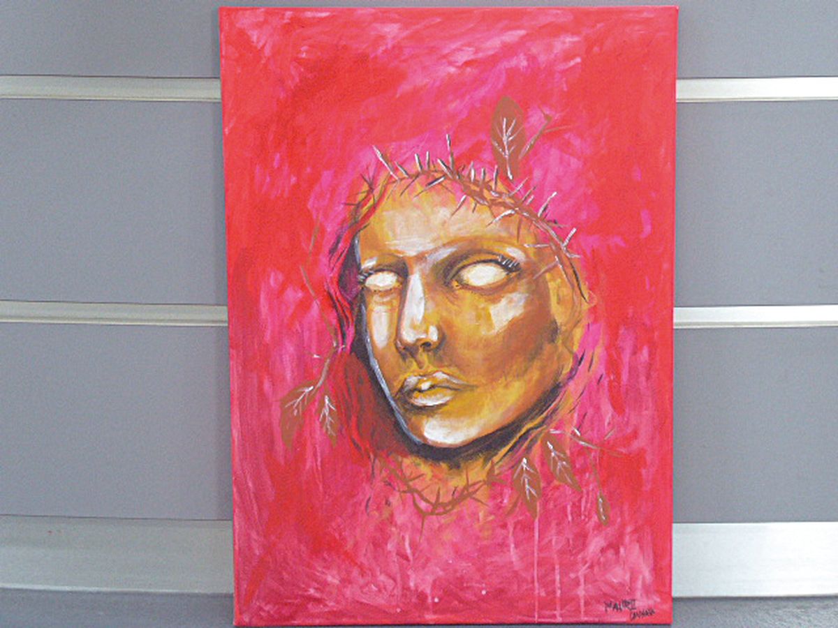 Detail k: Mauro Cannata, Süd Italien, Titel: Il tradimento, Öl/Lwd., ca. 70x50 cm